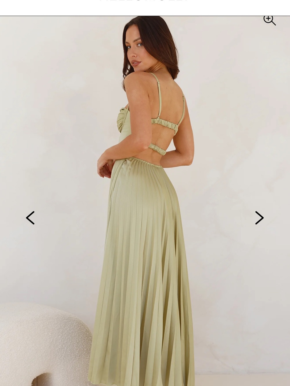 CLASSY LOVER MAXI DRESS GREEN - Picture 2 of 6